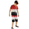 thumbnail image 3 of Hienoo Boys Outfits Casual Short Sleeve T-Shirt Shorts Set Summer Clothes Sets, Sizes 2-14, 3 of 3