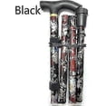 thumbnail image 2 of New Folding Walking Stick Adjustable Aluminium Floral Walking Cane For Hiking Camping Durable Mobility Aid, 2 of 3