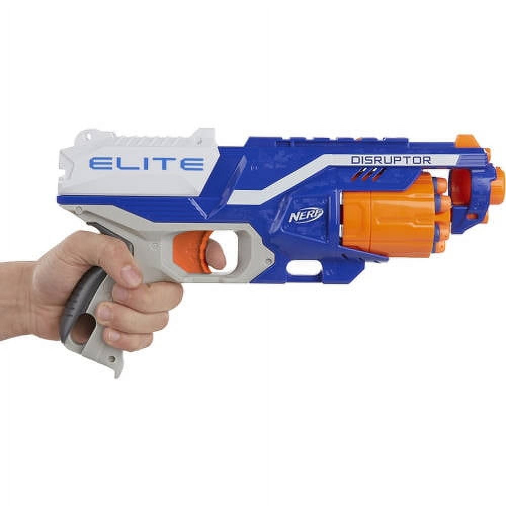 Nerf N-Strike Elite Disruptor Blaster 90ft 6-Dart Rotating Drum Hasbro Toy B9837
