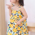 thumbnail image 5 of Vestidos de verano para niña pequeña, vestido de playa sin mangas con tirantes, vestido de fiesta para niña, 110cm, 5 of 5