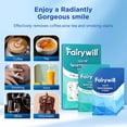thumbnail image 2 of Fairywill Teeth Whitening Strips Kit for Sensitive Teeth - 28 Coconut Gentle & 14 Menthol Express(42 Count/21 Treatments),Gentle Non-Slip White Strips, Removes Coffee & Wine Stains, Enamel Safe, 2 of 12