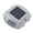 White, variant on M Buder Aluminum Alloy Solar Deck Lights 12 LEDs IP68 Waterproof Outdoor Driveway Road Stud Walkway Ground Light, Blue Light (5.51 inches / 14 cm)