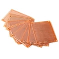 thumbnail image 1 of 10 Pcs 7*9cm Carte PCB Prototype Finie à Souder pour Bricolage Carte de Circuit Planche à Pain (Doré), 1 of 4