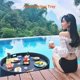 thumbnail image 3 of Floating Tray,Luxury Floating Table and Bar,Adult Pool Float for Sandbenches, Spas and Parties, Available (Heart), 3 of 5