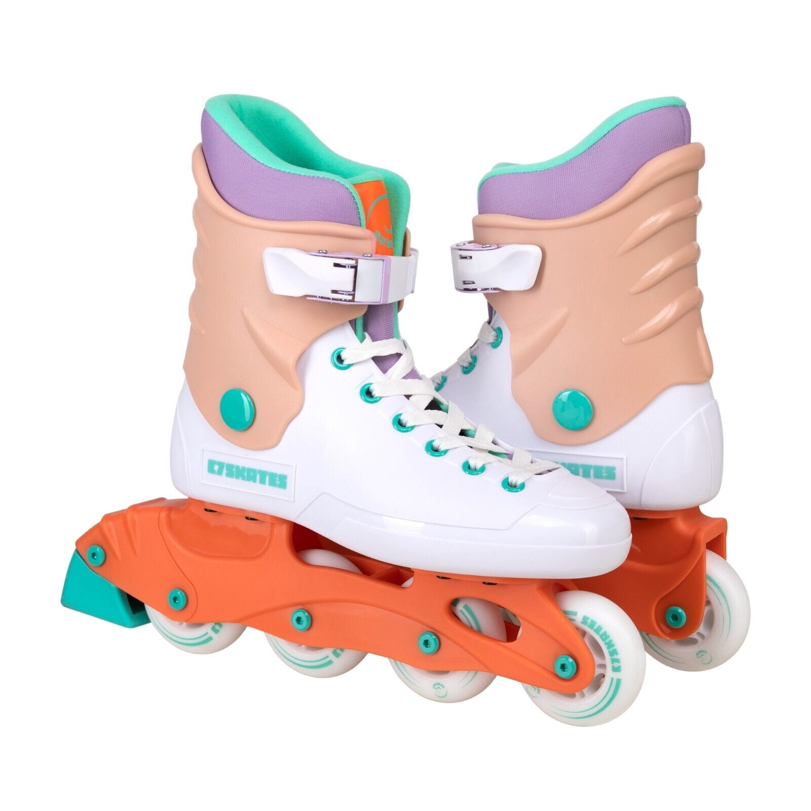 C7skates Sunset Dreams Nostalgic Adult Inline Skates For Women and Adult, Size 7