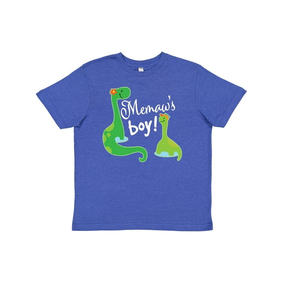 Inktastic Memaw Boy Grandson Gift Dinosaur Youth T-Shirt