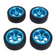 thumbnail image 1 of Neumáticos de goma YONGSHENG 65 mm para Wltoys 144001 A959 A959-b 124019 124018 RC azul, 1 of 5