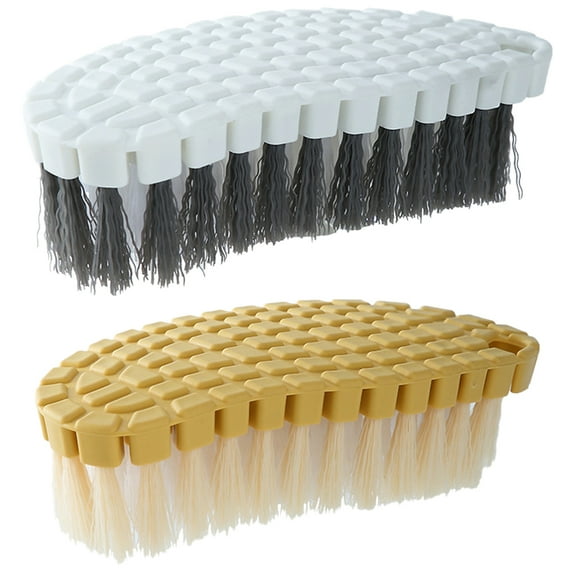 2Pcs Laundry Scrub Clothes Washing Brush Multi-use Brush Tool Laundry