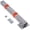 Gray + Steel#3, variant on Steel Parking Bollard with Lock, 27.6 inch Gray Car Protection Post for Driveway, Garage, Parking Lot Security Barrier