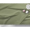 thumbnail image 2 of Soimoi Rayon Crepe Fabric Leaves Small Print Fabric by The Yard 46 Inch Wide, 2 of 3