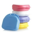 thumbnail image 2 of Lubelski 1 Pc Dental Retainer Denture False Tooth Storage Case Box Mouthguard Container, 2 of 7