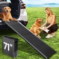thumbnail image 1 of Rampa para perros PALATALA para coche extralarga, 180 x 43 cm, hasta 113 kg, 1 of 7