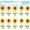 (#C-10PCS), variant on 20PCS Spring Wobbly Flower Car Dashboard Ornament Interior Decor (#D-20PCS) | Dashboard Flowers, Mini Flowers For Car Dashboard(#B-10PCS)