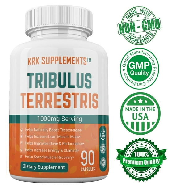 Tribulus Terrestris 1000mg per serving 90 Capsules