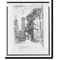 thumbnail image 2 of Historic Framed Print, Smithsonian Tower and the Monument, April 1918, 17-7/8" x 21-7/8", 2 of 9