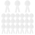 thumbnail image 1 of Uxcell 24 Pcs Cintas de Premio 1er, 2do, 3er Lugar Ganador Cinta de Rosa, Blanco, 1 of 7