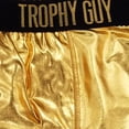 thumbnail image 2 of Mens Gold Metallic Foil Trophy Guy Christmas Holiday Boxer Briefs Large, 2 of 2