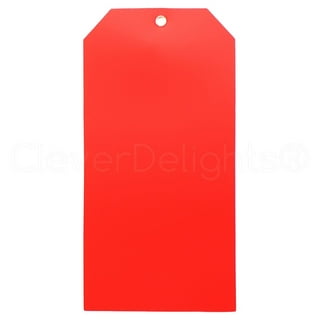 70ct Jumbo Red and White Christmas Peel and Stick Gift Tag Labels and  Envelope Seals