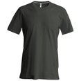 thumbnail image 1 of Kariban - Camiseta Básica  entallada con cuello redondo de manga corta - 100% algodón primera  extra suave (Gris), 1 of 1