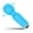 blue, variant on Rulwuck Wand wireless handheld personal massager, with 10 silent and powerful vibration modes, suitable for neck, shoulder, back and body,Purple,1PCS,Handheld mini massager