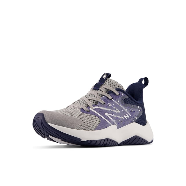 Zapatilla para correr New Balance Rave Run V2 con cordones para niño talla 11.5 M
