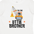 thumbnail image 4 of Inktastic Little Brother Construction Truck Boys Boys Toddler T-Shirt, 4 of 5