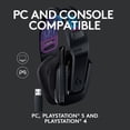 thumbnail image 6 of Logitech G535 LIGHTSPEED Wireless Gaming Headset - Lightweight on-ear headphones, compatible with PC, PS4, PS5, Black, 6 of 10