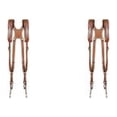 thumbnail image 1 of Correa Hombro para Dos Cámaras Arnés Ajustable Accesorios Cámara (marrón Oscuro), 1 of 4