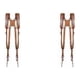 thumbnail image 1 of Correa de cámara de dos cámaras arneses ajustables accesorios de arnés marrón oscuro marrón, 1 of 4
