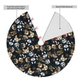 thumbnail image 2 of Yiaed Dogs Print Christmas Tree Skirt , Tree SkirtsTree Mat for Christmas Winter Holiday Indoor Decorations-30", 2 of 7