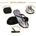 thumbnail image 3 of YAZAOOSummer Flip Flops Creatively Fluffies Joy Simple Beach Sandals, 3 of 8
