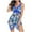 Blue, variant on Kmdttou Summer Women's Swimwear Clearance! Up to 65% off! One Piece Swimsuit Women Sports Oversized Mesh Skirt Bikini Swimsuit on Clearance!