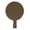 Matte Brown, variant on Haute Decor Attract® Magnetic Wreath Hanger, 1-pack, Brushed Nickel - for use on metal doors and surfaces