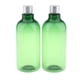 thumbnail image 2 of Botellas de loción vacías shamjiam de plástico PET recargables 2 uds Verde, 2 of 7