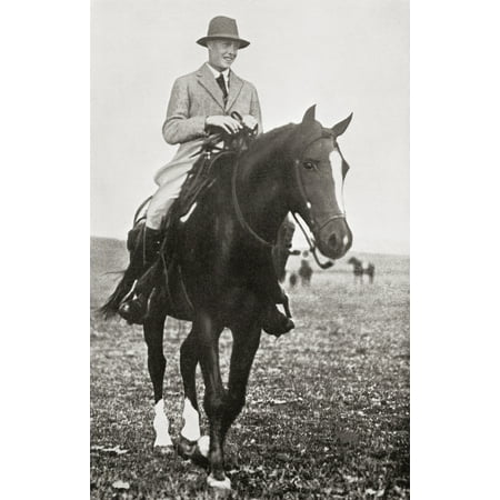 The Prince Of Wales Later King Edward Viii In Canada Riding On The Bar U Range Ranch In 1923 Edward Viii Edward Albert Christian George Andrew Patrick David Later The Duke Of Windsor 1894 Rolled