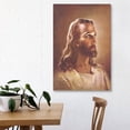 thumbnail image 3 of ADALE Head Portrait of Christ Jesus Canvas Art Poster And Wall Art Picture Print Modern Family Bedroom Decor Posters Unframed 16x24 Inch, 3 of 6
