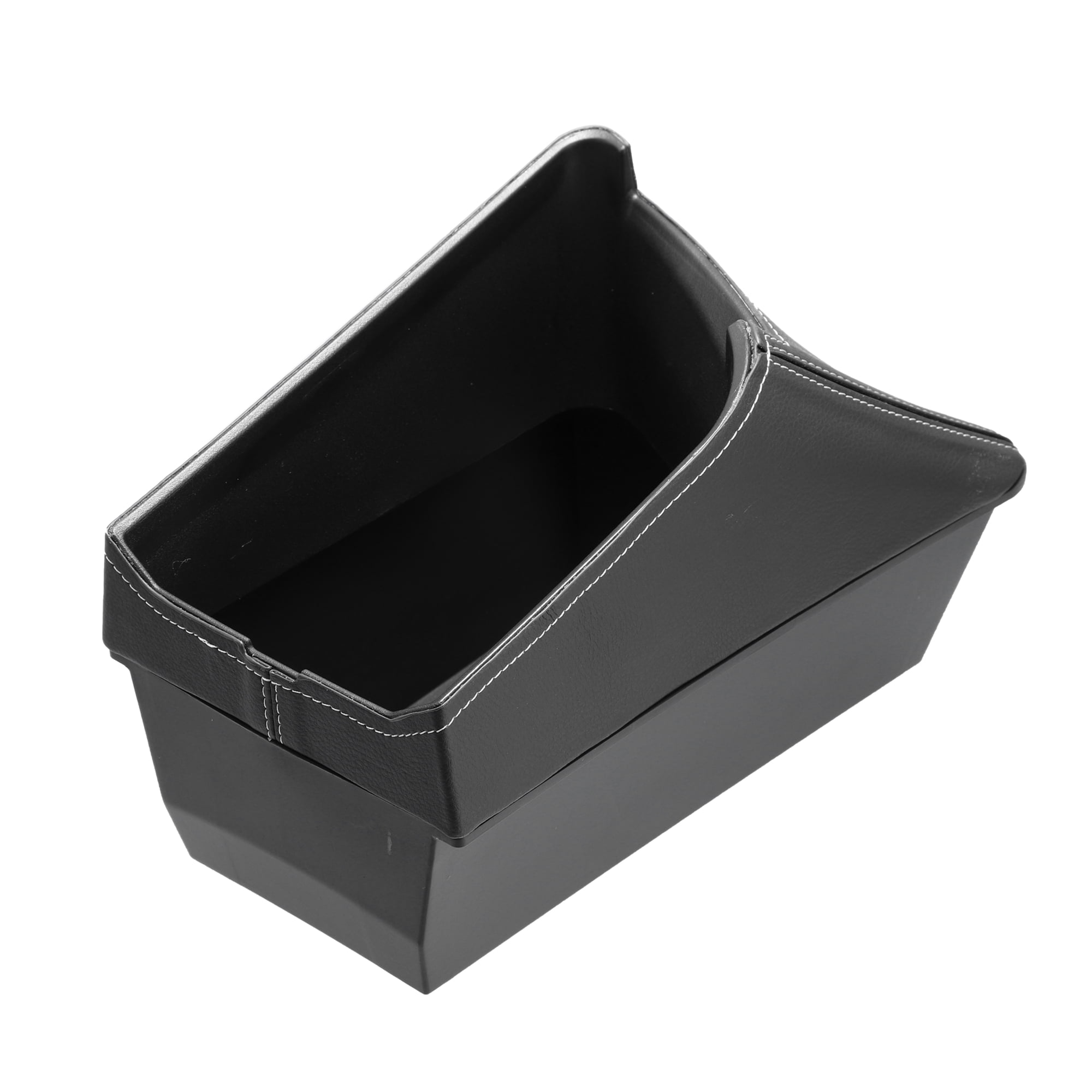 Unique Bargains Car Center Armrest ABS Storage Box Organizer Container Tray Black for BMW X1 F48 for BMW X2 F47 Red Side