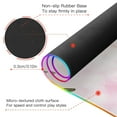 thumbnail image 4 of Pink Strawberry Wireless Charging RGB Gaming Mouse Pad Large Keyboard Mat Rubber Base 13 Light Modes, 4 of 6