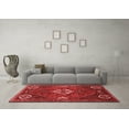 thumbnail image 3 of Ahgly Company Indoor Square Persian Red Traditional Area Rugs, 5' Square, 3 of 4