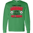 thumbnail image 3 of Inktastic That's My Awesome Granddaughter out There with Soccer Balls Long Sleeve T-Shirt, 3 of 5