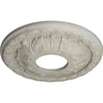thumbnail image 3 of Ekena Millwork 11 3/8"OD x 3 5/8"ID x 1 1/8"P Leaf Ceiling Medallion (Fits Canopies up to 4 3/4"), Hand-Painted Pot of Cream Crackle, 3 of 7