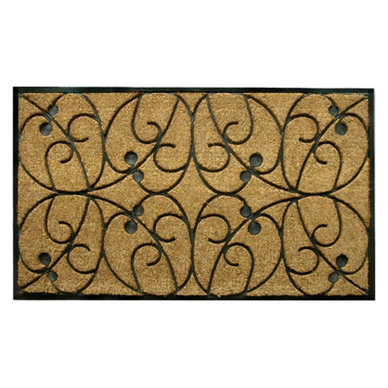 Coir & Rubber Apples Doormat