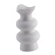 thumbnail image 4 of Jarrón de cerámica Jarrón moderno para flores Elegante arreglo floral Jarrón decorativo Blanco 16cm, 4 of 9
