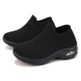 thumbnail image 4 of CushHide Women Walking Shoes Slip On with Air Cushion Lightweight Breathable Running Sneakers Comfortable Casual Athletic Shoes for Daily Wear, 4 of 9