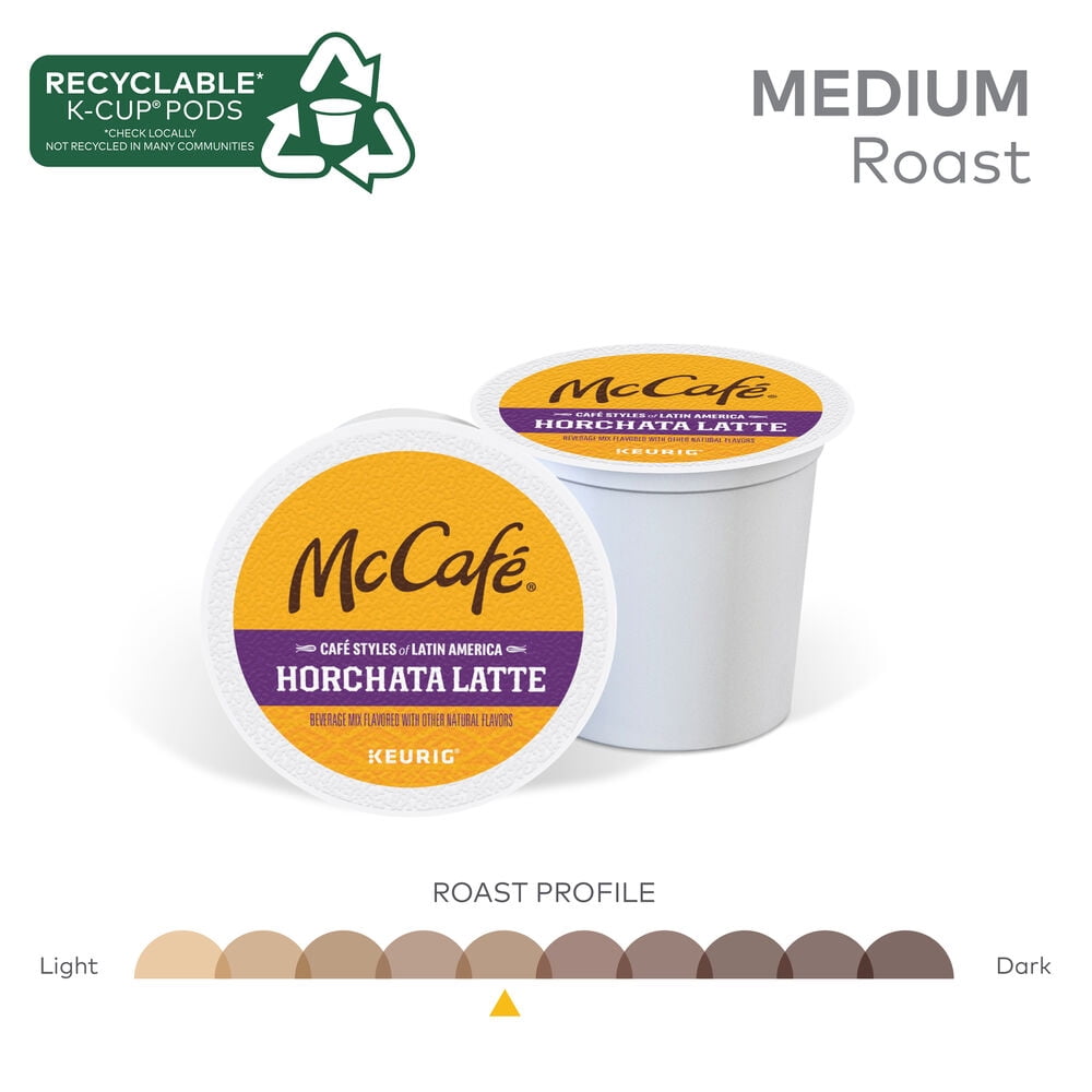 Café Styles of Latin America Horchata Latte, Coffee K-Cups, 20 Count