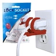 thumbnail image 1 of Cerradura Ajustable de Enchufe Eléctrico Antirrobo Roja, 1 of 8