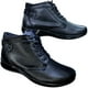 thumbnail image 2 of Botín Negro Confort Dama Casual Piel Vacuno 22-27 Cordones Enco Footwear mod.500 Botín confort Piel Vacuno, 2 of 6