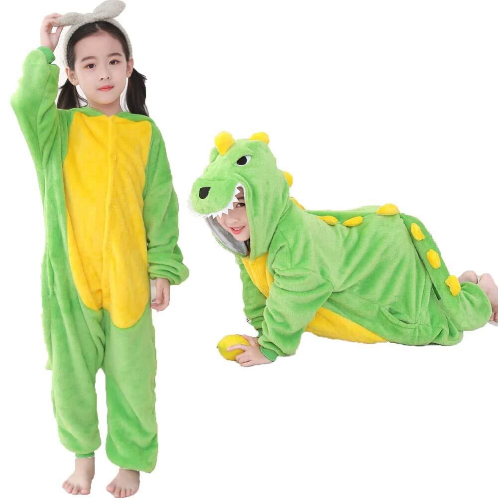 Ensemble pyjama licorne Kigurumi pour enfants Costume de dessin anime Animal d halloween dinosaure de noel pour 4 a 12 ans Walmart