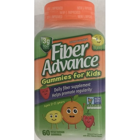Fiber Advance Kids Gummies Ngmo 60 - Walmart.com