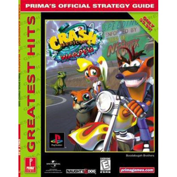 Crash Bandicoot 3: WARPED (Paperback) 0761518614 9780761518617